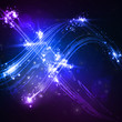 Abstract vector background, futuristic wave illustration eps10