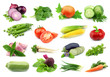 Collage of vegetables