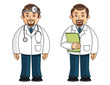 A set of 2 Doctors - Vector