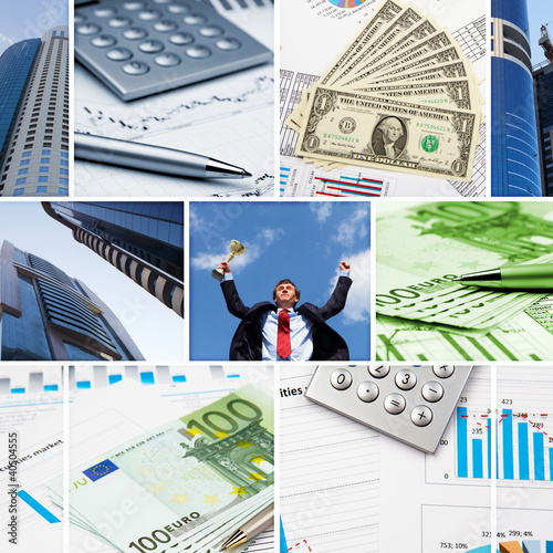 Illustration: Financial and business charts and graphs Financial and business charts and graphs