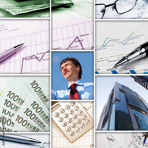 Illustration: Financial and business charts and graphs Financial and business charts and graphs