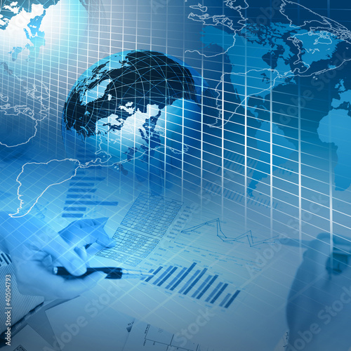 Illustration: Business charts and graphs Business charts and graphs