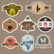 Vintage label
