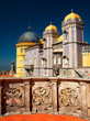 Detail of the famous Palace of Sintra, Portugal