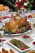 Roasted Turkey and Christmas Tree