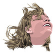 Vektor: Wind im Haar Wind im Haar