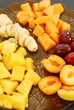 Photo: Colored plate of mixed fruit Colored plate of mixed fruit