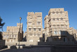 Ancient apartments in old town of Sana, Yemen