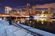 Boston Harbor Skyline
