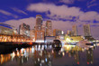 Boston Harbor Skyline