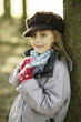 Portrait of a girl outdoors