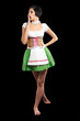 Pretty girl in german style Pretty girl in german style
