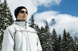 A man in winter clothing