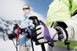 Female skiers