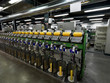 detail of thread factory production line