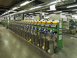 detail of thread factory production line