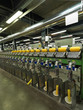 detail of thread factory production line