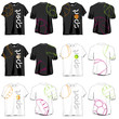 Sport T-shirts Designs Set