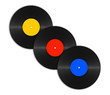 Illustration: abstract vinyl discs abstract vinyl discs