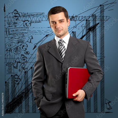Photo: Businessman With Laptop Businessman With Laptop