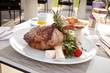 Foto: Cote de boeuf mit Saibling Cote de boeuf mit Saibling