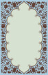ancient frame background with floral ornament ancient frame background with floral ornament