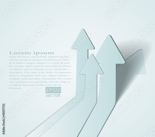 Vector: abstract vector 3D arrows background abstract vector 3D arrows background