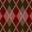 Style Seamless Pink Brown Red Color Knitted Pattern