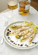 Fresh Endive salad with sauce