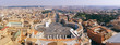 Saint Peter's Square, Vatican, Rome, panoramic photo