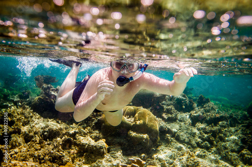 Photo: Snorkeler Snorkeler