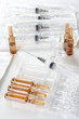 Syringes and ampoules