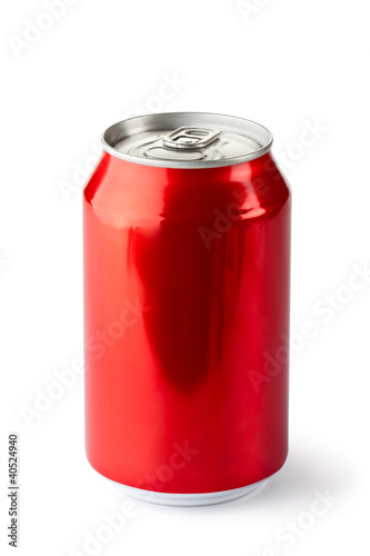 Photo: Aluminum can with the ring pull Aluminum can with the ring pull