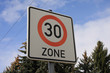 Photo: beginn 30er Zone beginn 30er Zone