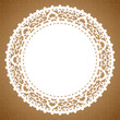 Vector background with napkin