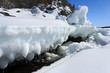 Tidal crack, White sea, Russia