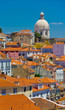 Beautiful view of Lisbon old city, Portugal