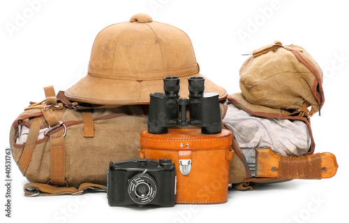 Foto: Vintage articles for travelers. Vintage articles for travelers.