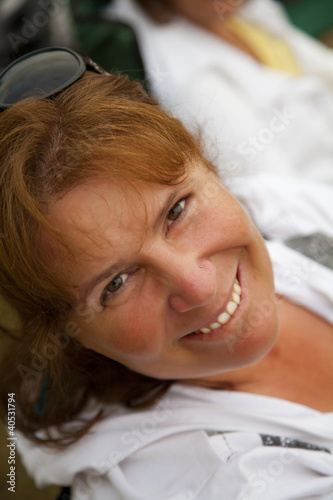 Foto: Middle Aged happy Woman Middle Aged happy Woman