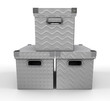 Photo: cajas grises cajas grises