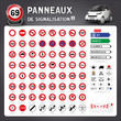 Panneaux de signalisation routière #1