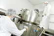 pharmaceutical factory worker