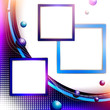 Abstract frame background