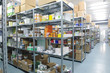 Photo: medical factory supplies storage indoor medical factory supplies storage indoor