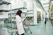 Photo: medical factory supplies storage indoor medical factory supplies storage indoor