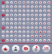 120 vector Icons set for Web design 120 vector Icons set for Web design