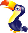 Vector: Toucan bird cartoon Toucan bird cartoon