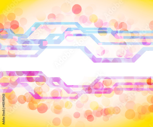 Photo: Colourful abstract illustration background Colourful abstract illustration background