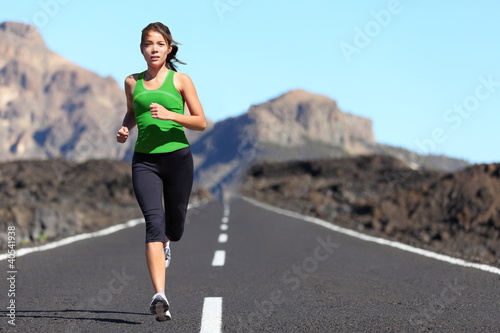 Photo: Runner woman running Runner woman running