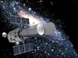 satellite and galaxy